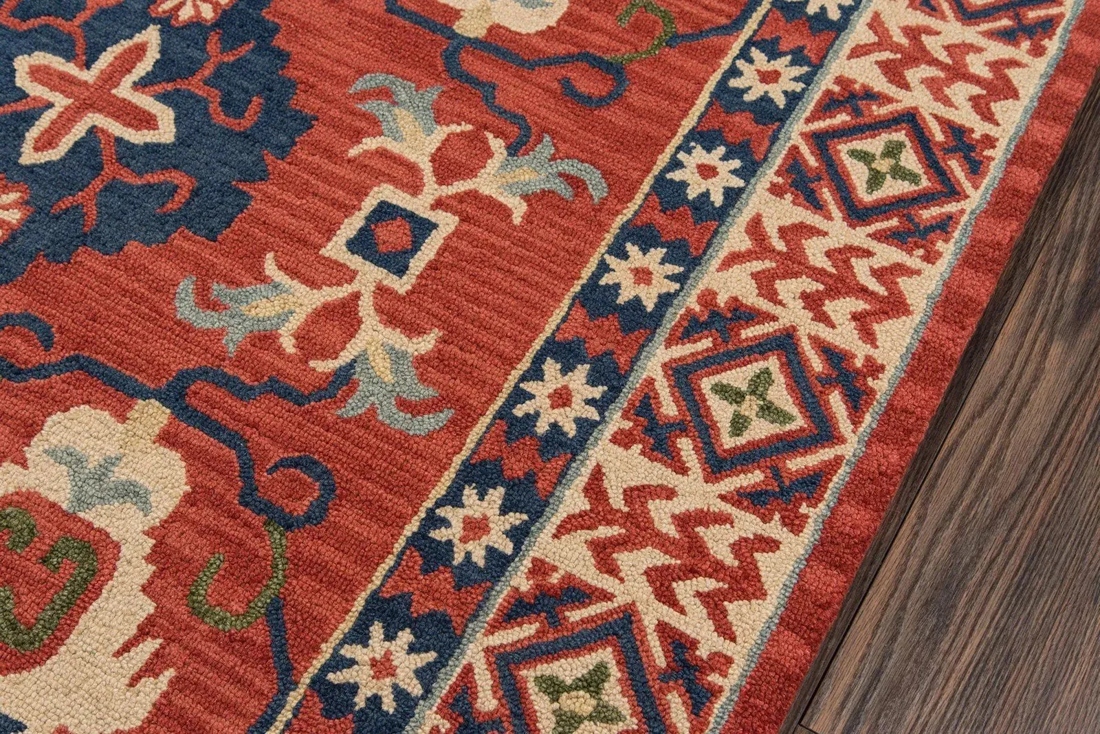 Tangier TAN-3 Red Rug