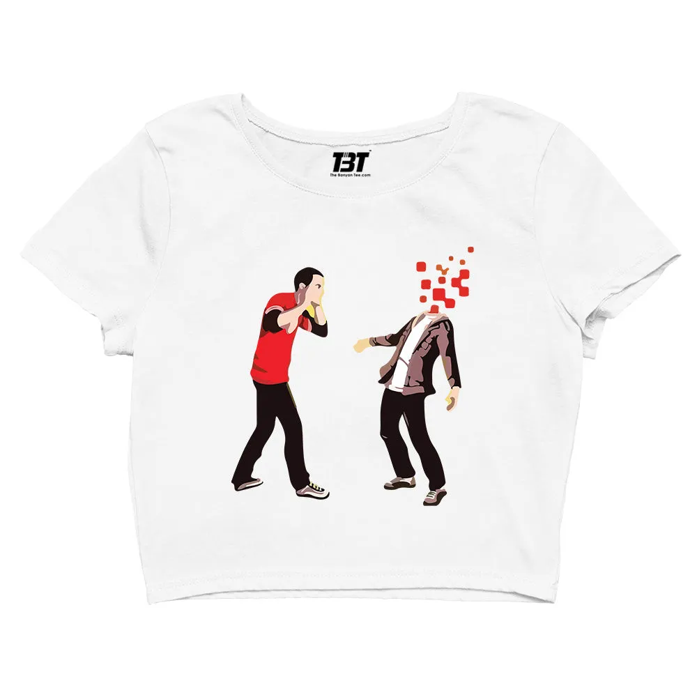 The Big Bang Theory Crop Top - Brain Explode