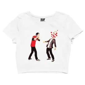 The Big Bang Theory Crop Top - Brain Explode