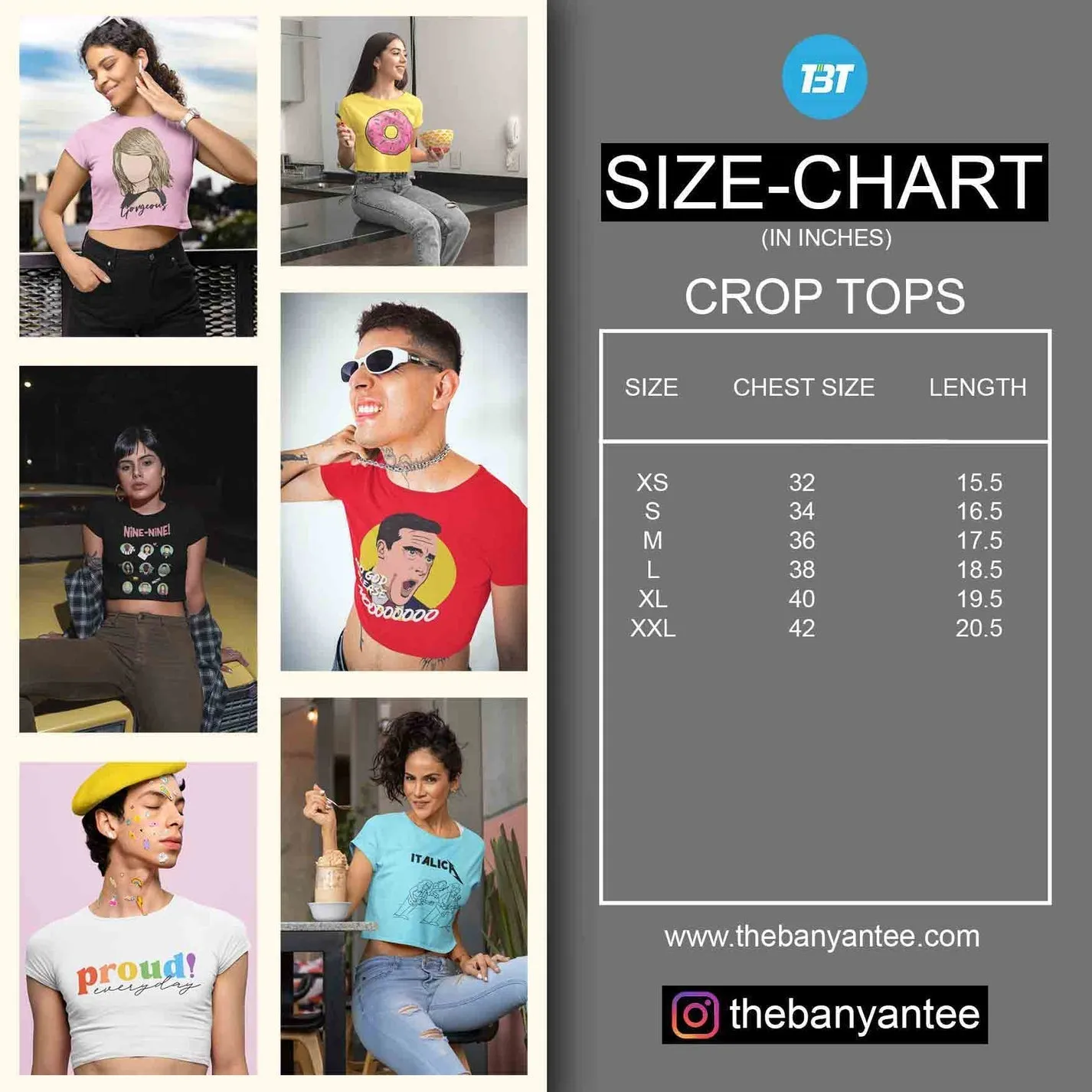 The Big Bang Theory Crop Top - Title Song