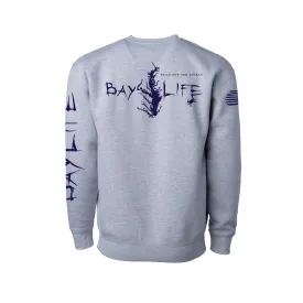 The Chesapeake | Heavyweight Crew Neck | Heather Grey