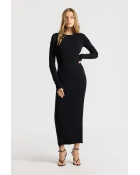 Verona Crewneck Maxi Dress