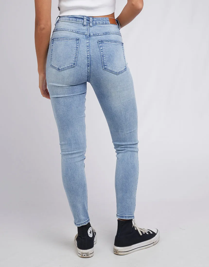 Vice High Skinny Jean Clean Indigo