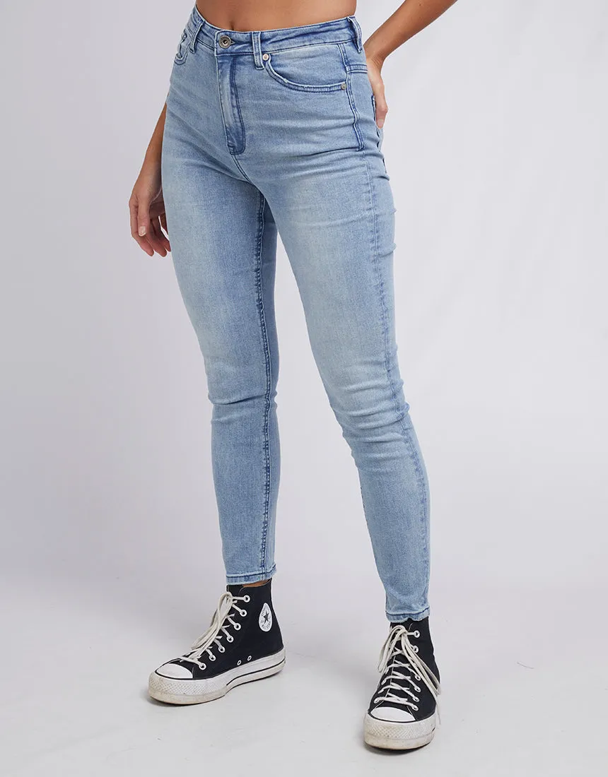 Vice High Skinny Jean Clean Indigo