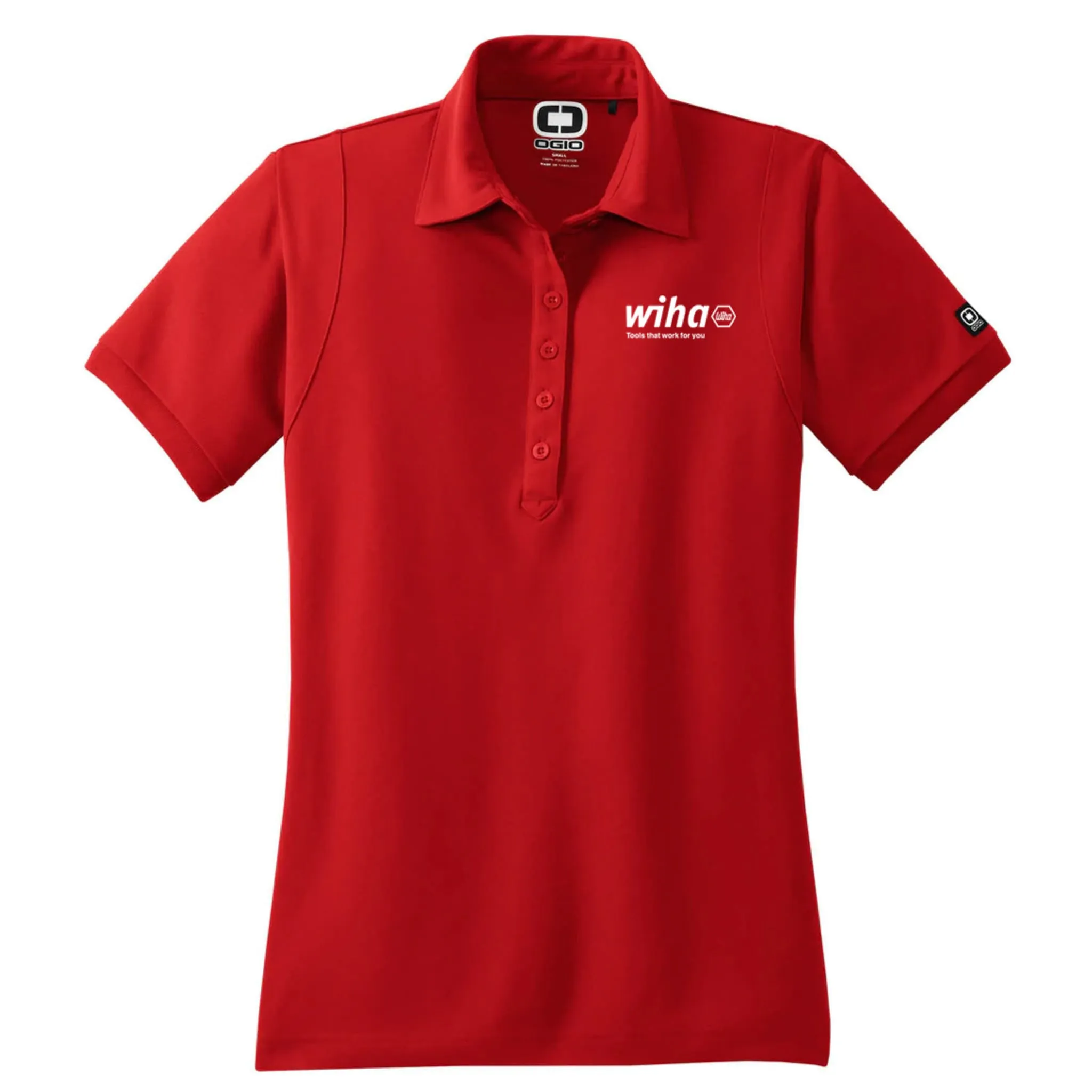 Wiha Women's Ogio Polo Red Small