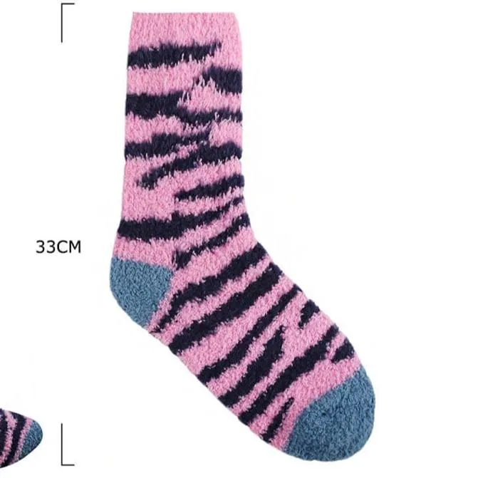 Winter Cozy Socks Assorted Colors 8180 (12 units)