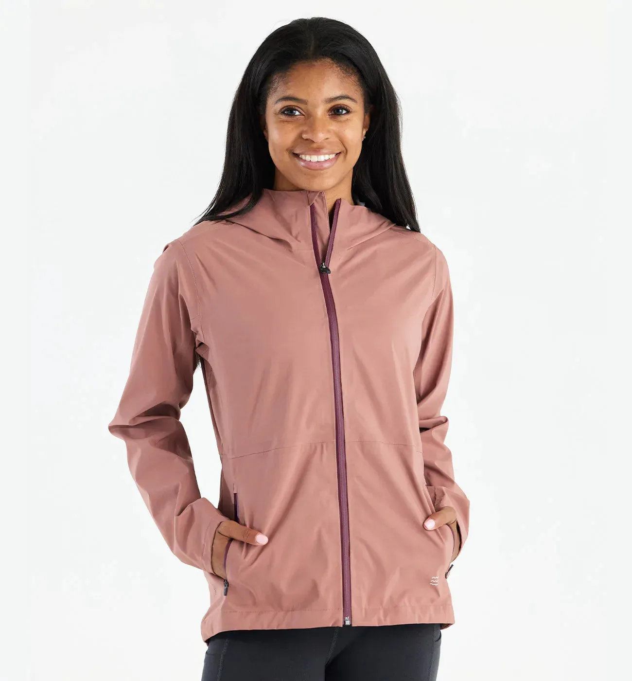 Women's Cloudshield Rain Coat w/ Headwaters Logo